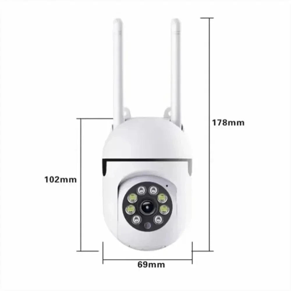 High Tech France™ Caméra de surveillance extérieure sans fil Wifi - 5G