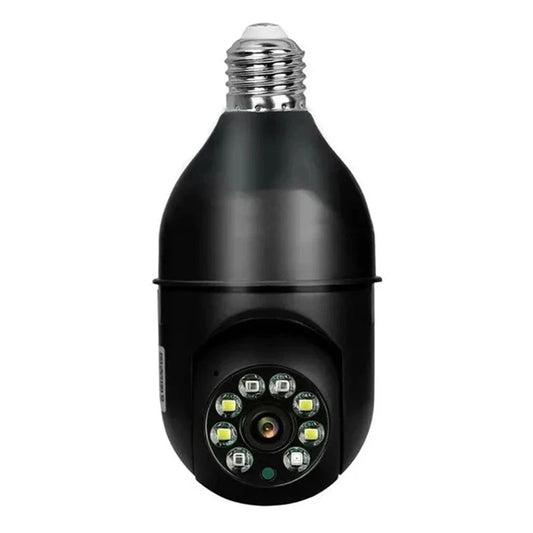 High Tech France™ Noir Caméra de surveillance intérieur ampoule