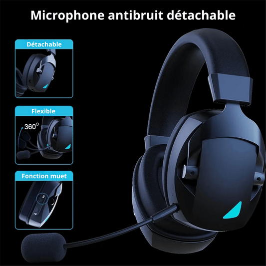High Tech France Casque gaming sans fil