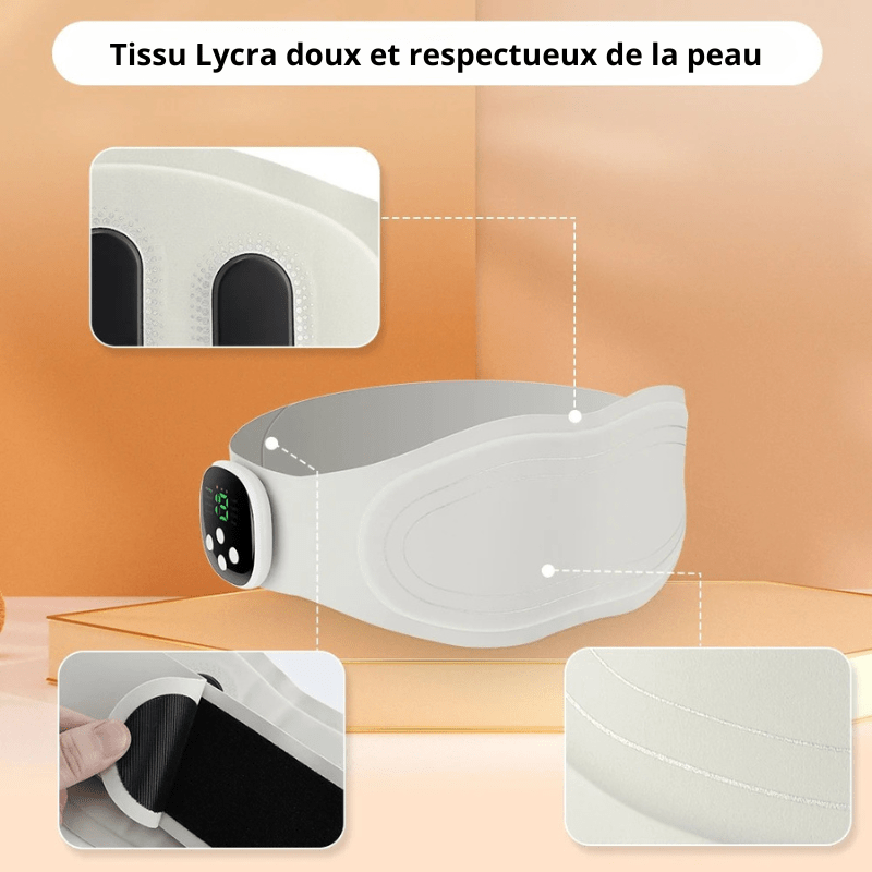 High Tech France Ceinture chauffante dos sans fil