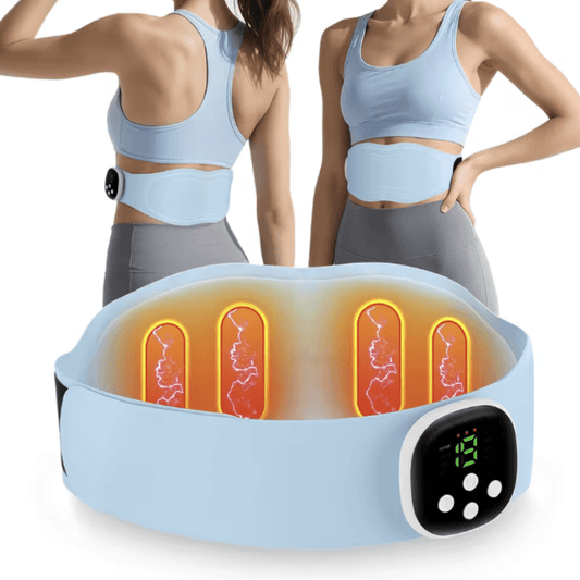 High Tech France Bleu Ceinture chauffante dos sans fil