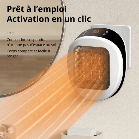 High Tech France Chauffage soufflant électrique silencieux