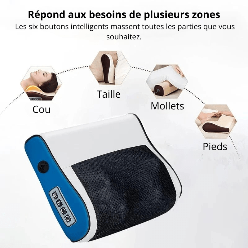 High Tech France Coussin masseur cervical