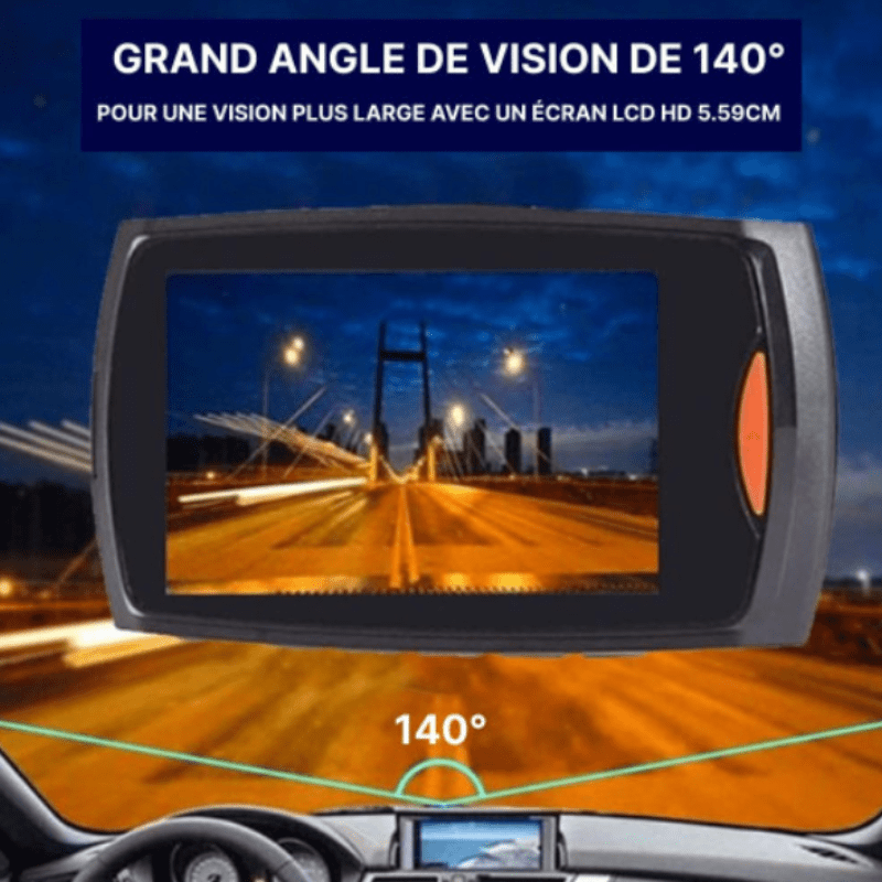 High Tech France™ Dashcam - Caméra de surveillance voiture