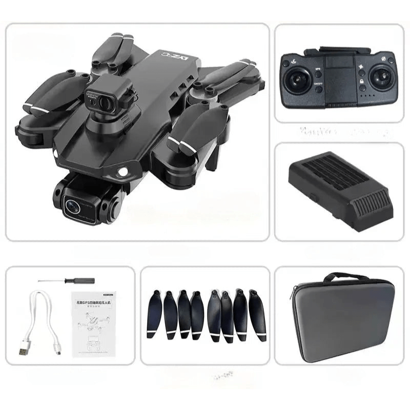 High Tech France™ Drone 4K HD GPS 5G professionnel
