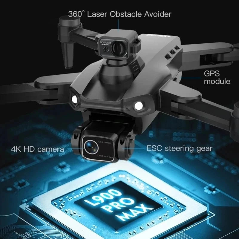 High Tech France™ Drone 4K HD GPS 5G professionnel