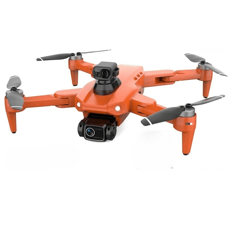 High Tech France™ Orange Drone 4K HD GPS 5G professionnel