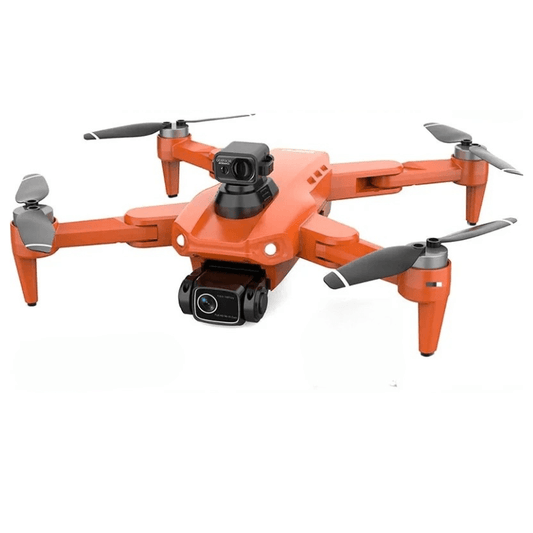 High Tech France™ Orange Drone 4K HD GPS 5G professionnel