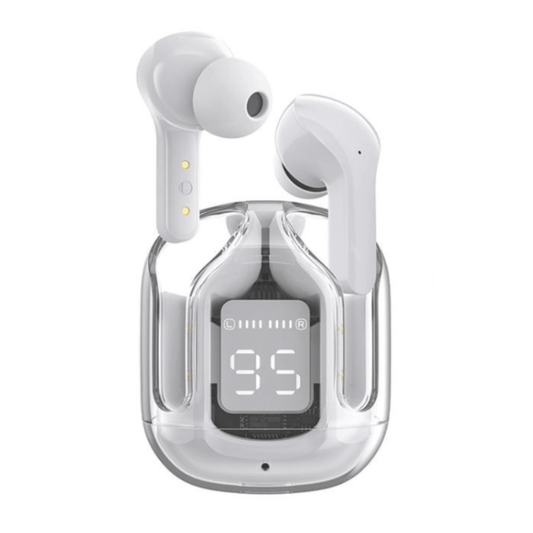 High Tech France™ Blanc Écouteur sans fil bluetooth  iphone et android