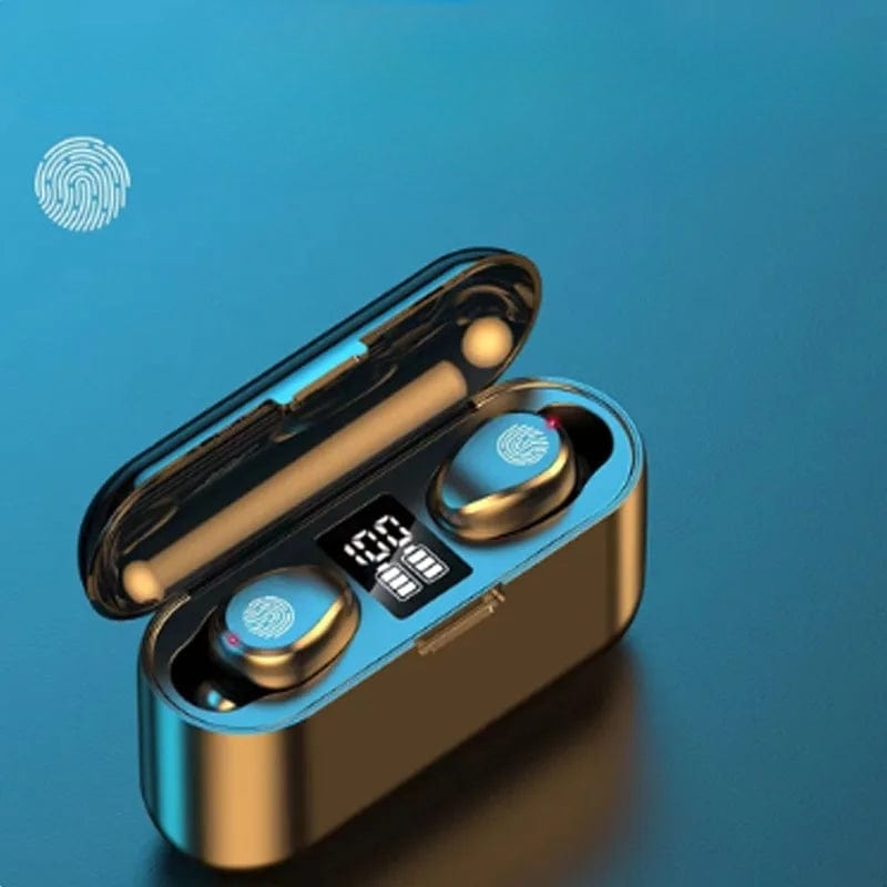 High Tech France™ Écouteur sans fil bluetooth noir