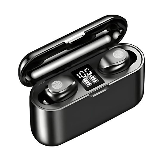 High Tech France™ Noir Écouteur sans fil bluetooth noir