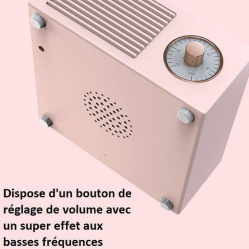 High Tech France™ Enceinte bluetooth vintage tourne-disque