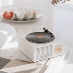 Enceinte bluetooth vintage tourne-disque - Vignette | High Tech France