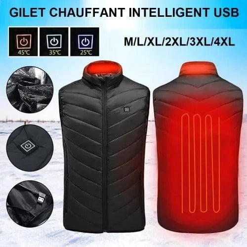 High Tech France Gilet chauffant électrique