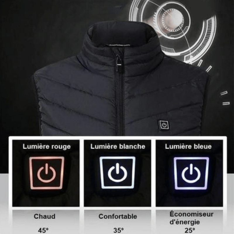 High Tech France Gilet chauffant électrique