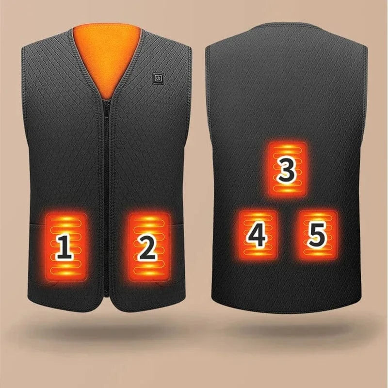 High Tech France Gilet chauffant USB