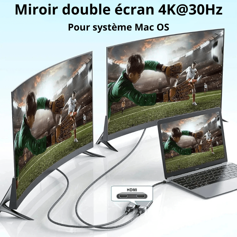High Tech France Hub 2 HDMI USB-C