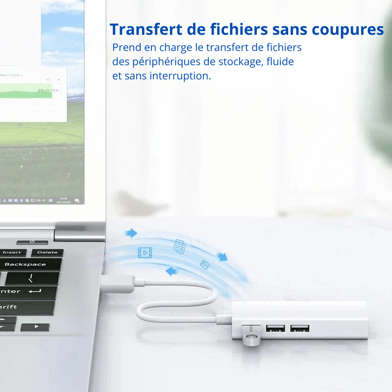 High Tech France Hub ethernet USB