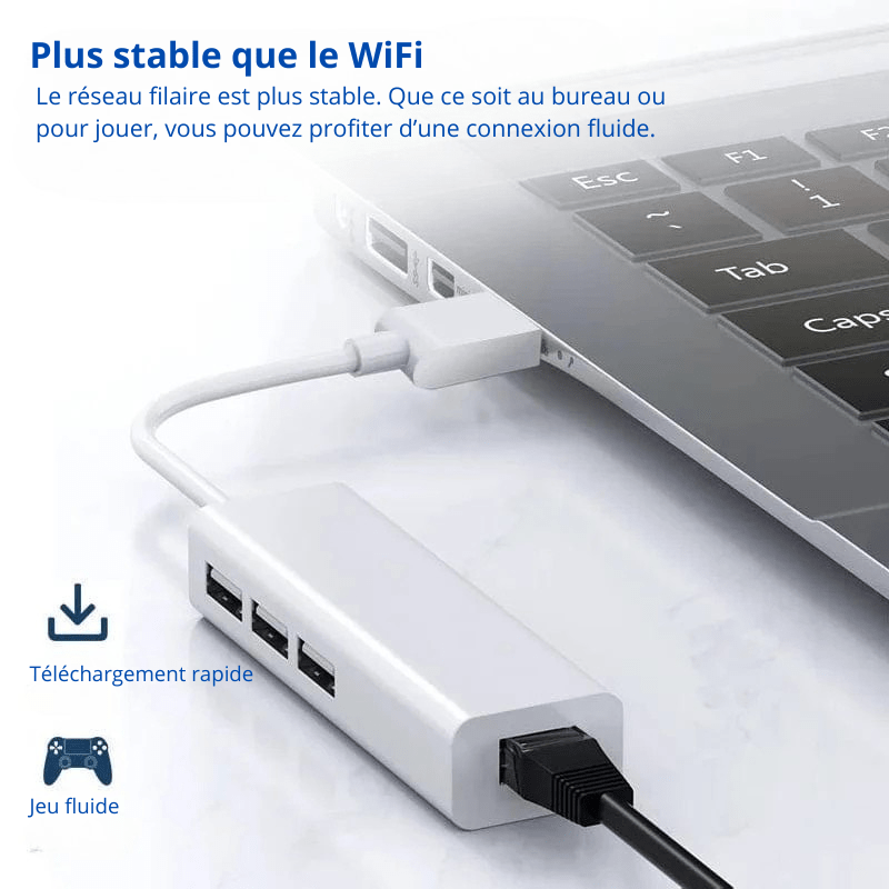 High Tech France Hub ethernet USB