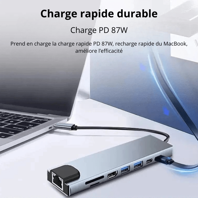 High Tech France Hub USB C