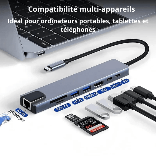 High Tech France Hub USB C