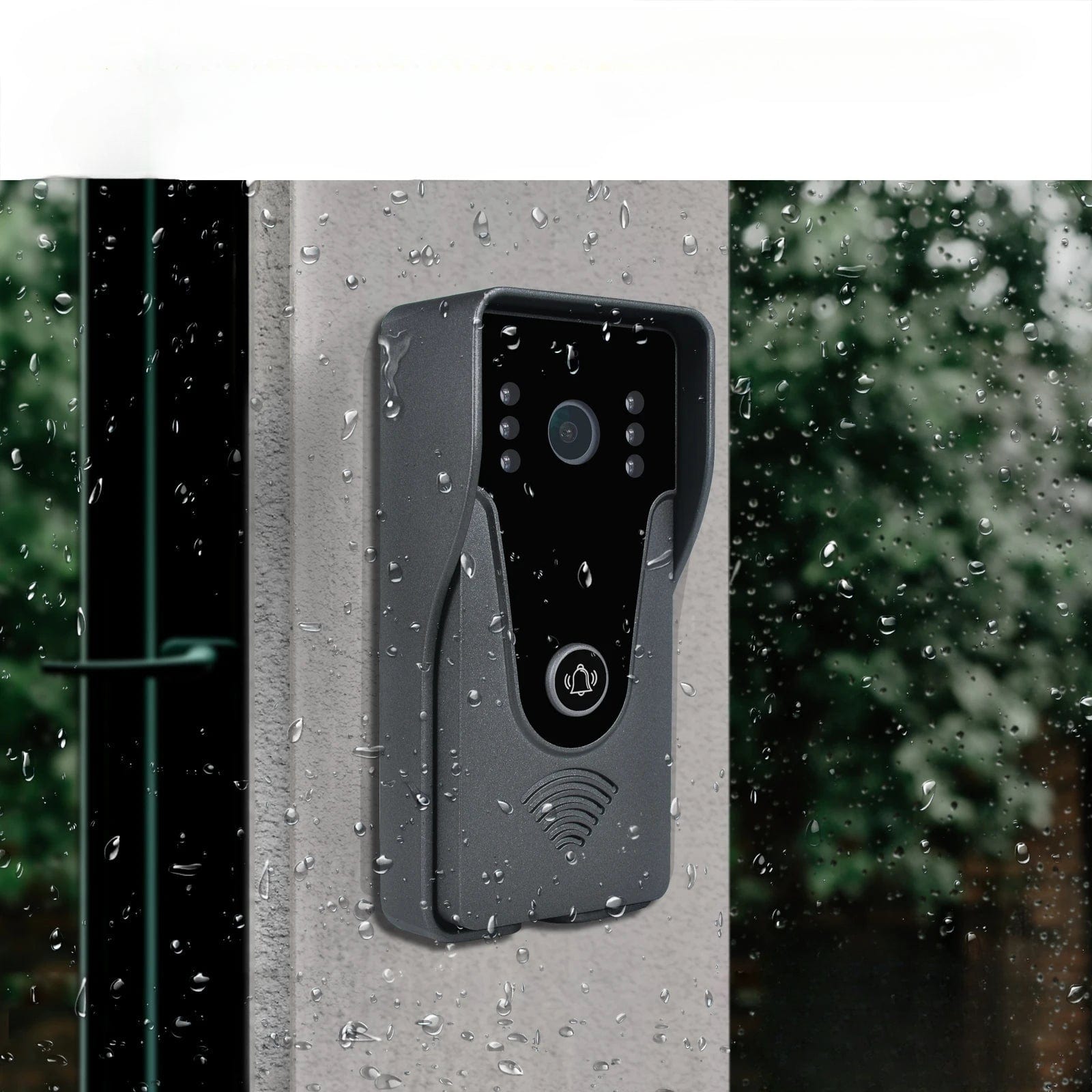 High Tech France™ Interphone vidéo filaire WiFi