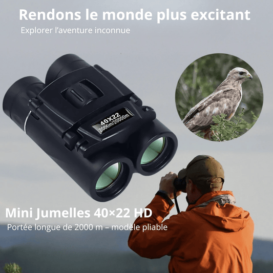 High Tech France Jumelles pliantes 40x22