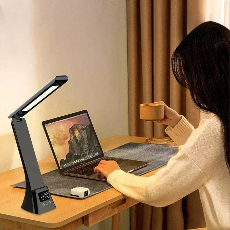 High Tech France Lampe de bureau avec chargeur téléphone