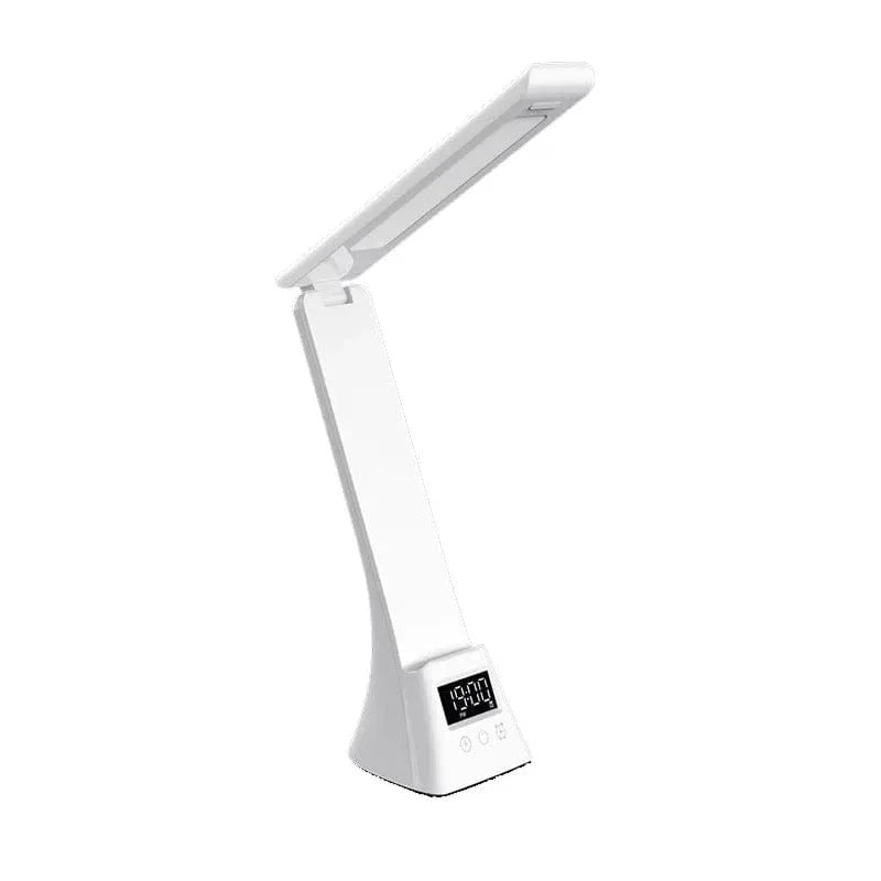 High Tech France Blanc Lampe de bureau avec chargeur téléphone