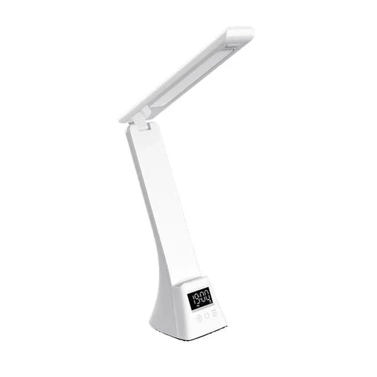 High Tech France Blanc Lampe de bureau avec chargeur téléphone