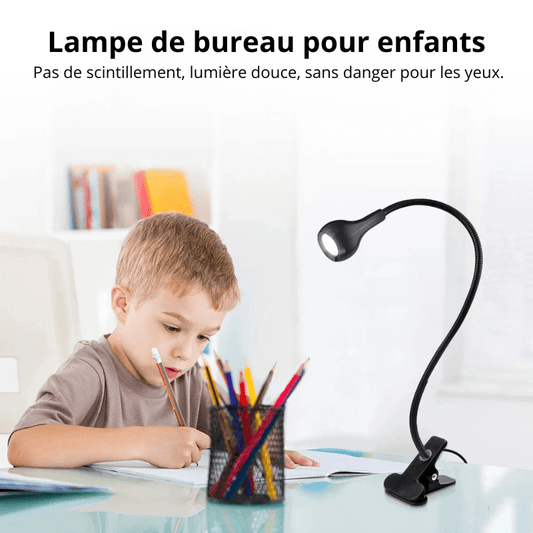 High Tech France Lampe de bureau pince USB
