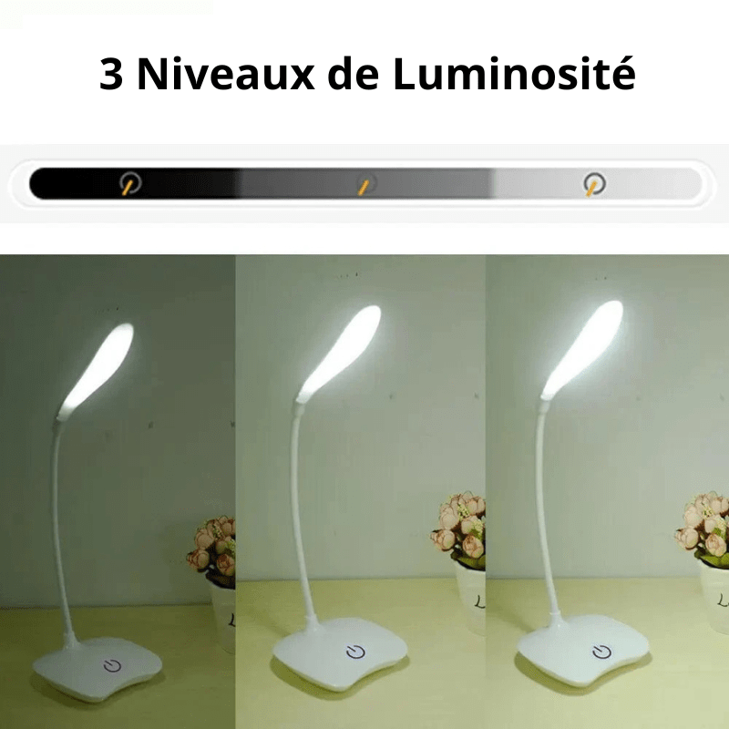 High Tech France Lampe de bureau sans fil rechargeable