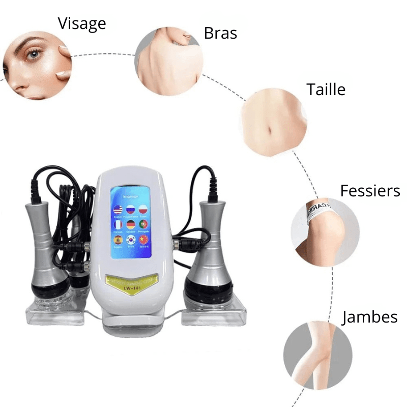 High Tech France Machine lifting visage et corps