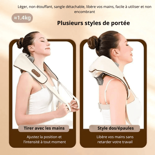 High Tech France Masseur cervical chauffant