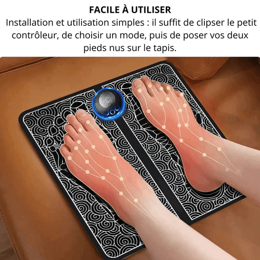 High Tech France Masseur électrique pour pieds