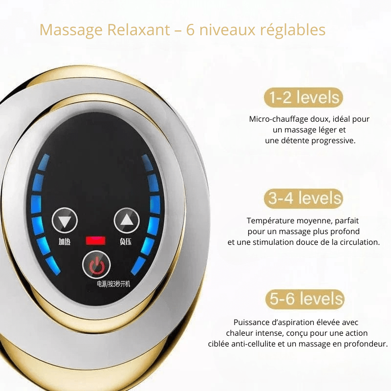 High Tech France Masseur ventouse anti cellulite