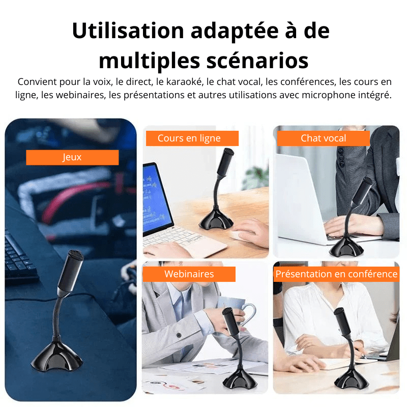 High Tech France Microphone USB conférence