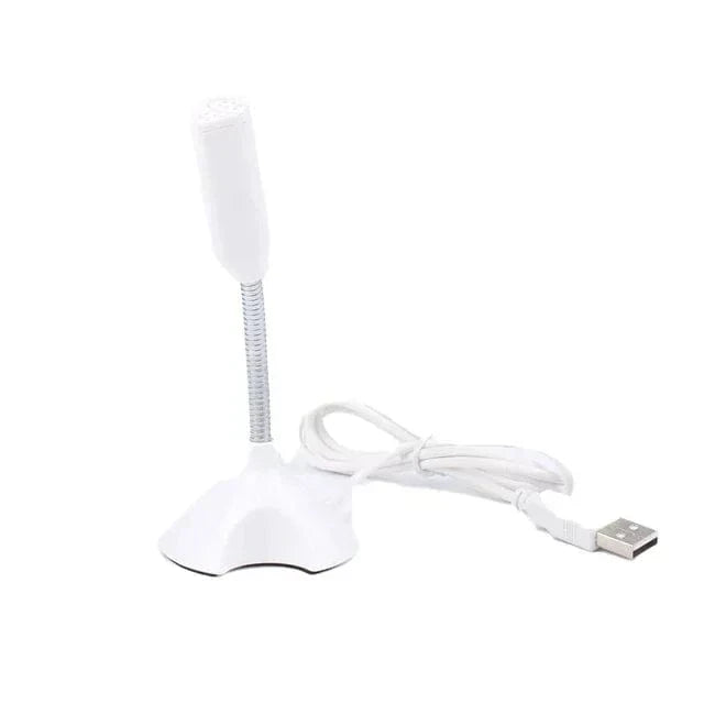 High Tech France Blanc Microphone USB conférence