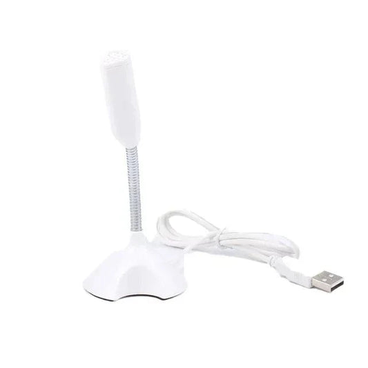 High Tech France Blanc Microphone USB conférence