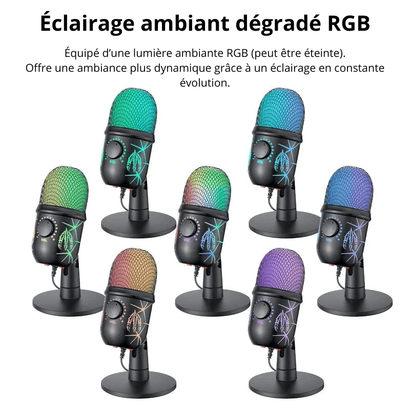 High Tech France Microphone USB gaming