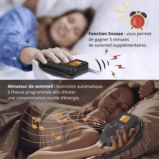 High Tech France Mini portable radio