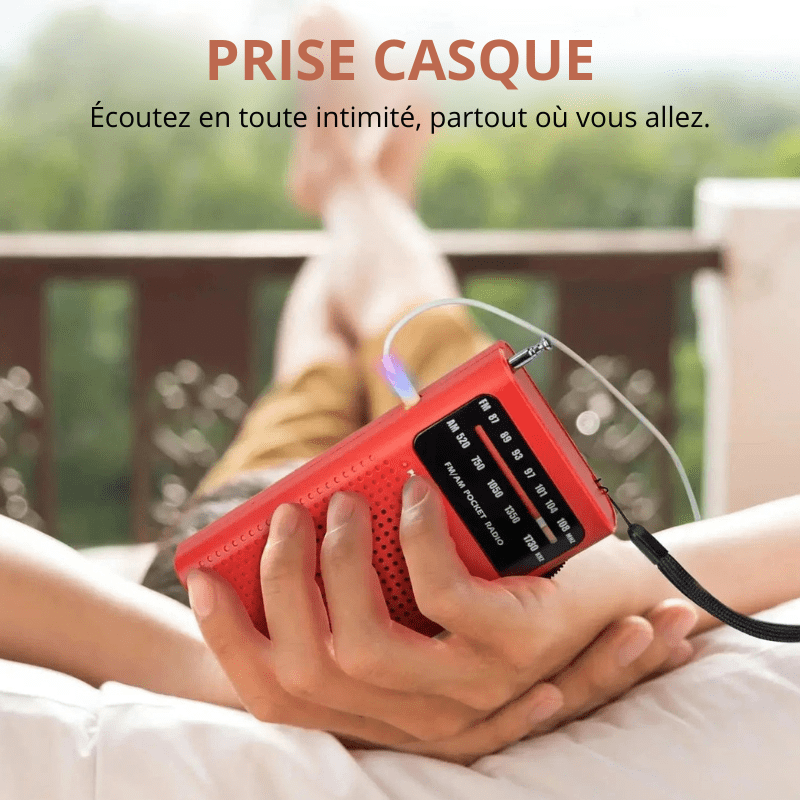 High Tech France Mini radio FM portable