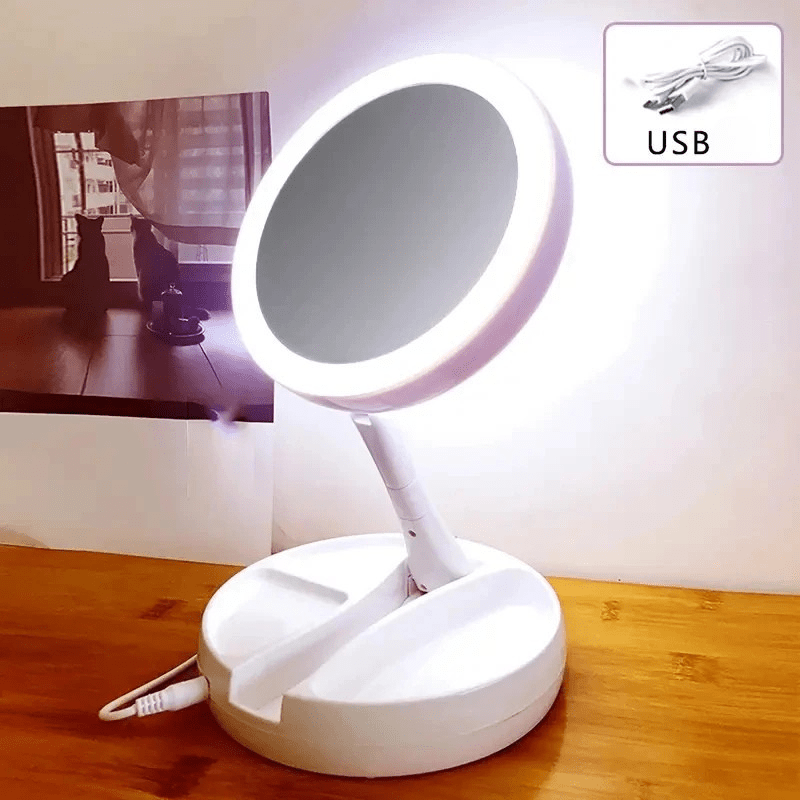 High Tech France Miroir LED maquillage X1 X10