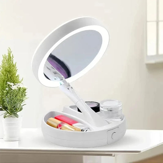 High Tech France Miroir LED maquillage X1 X10