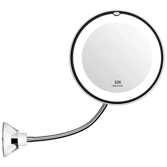 High Tech France Miroir maquillage LED ventouse