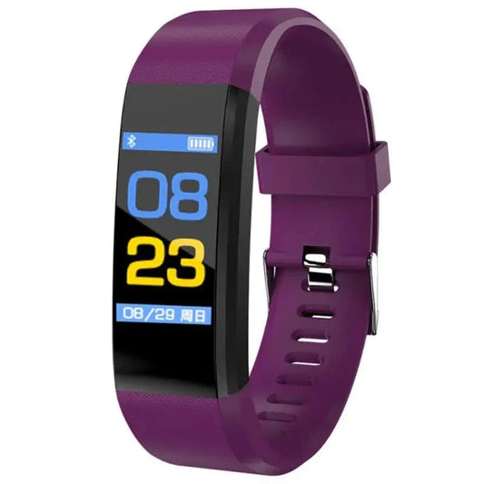 High Tech France™ Violet Montre connectée homme et femme sport