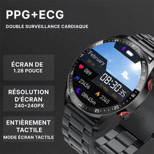 High Tech France™ Montre connectée intelligente