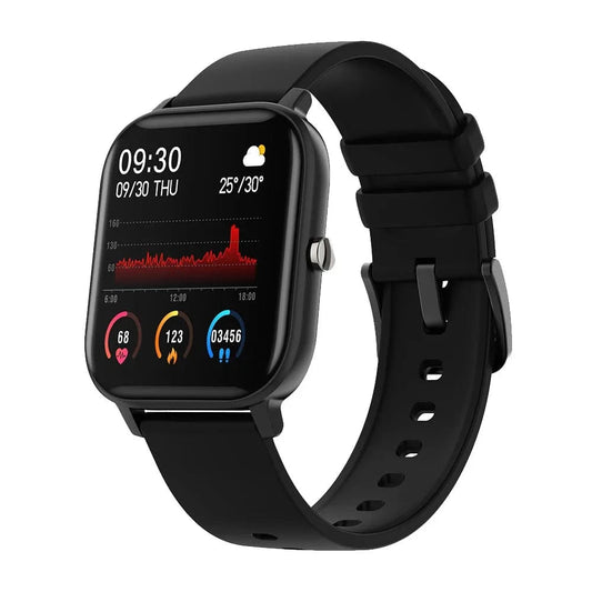 High Tech France™ Noir Montre connectée sportive intelligente