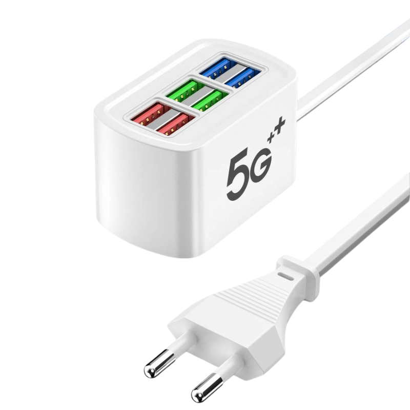 High Tech France™ Multiprise avec USB charge rapide