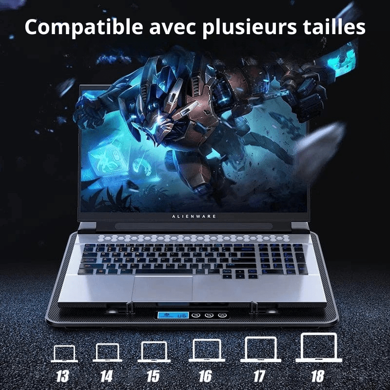 High Tech France Pc portable refroidisseur